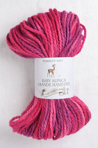 Plymouth Baby Alpaca Grande Hand Dye 33 Pink Mix