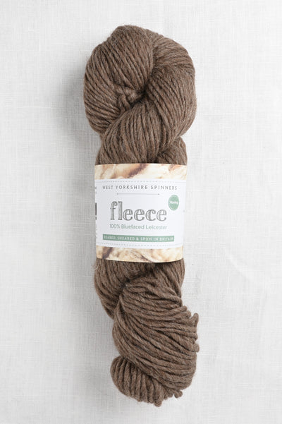 WYS Fleece Bluefaced Leicester Roving 003 Brown