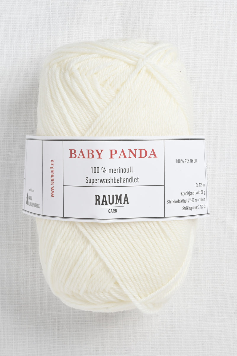 Rauma Baby Panda 0 Snow