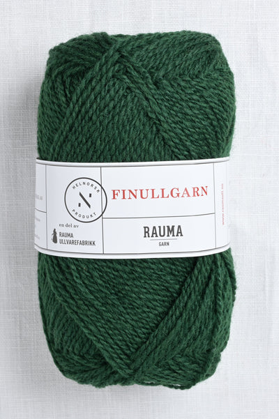 Rauma Finullgarn 0432 Dark Green