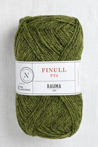 Rauma Finullgarn 4130 Olive Green Heather