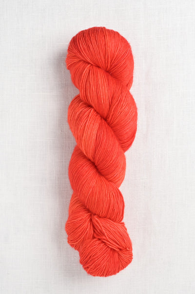 Madelinetosh Wool + Cotton Neon Red
