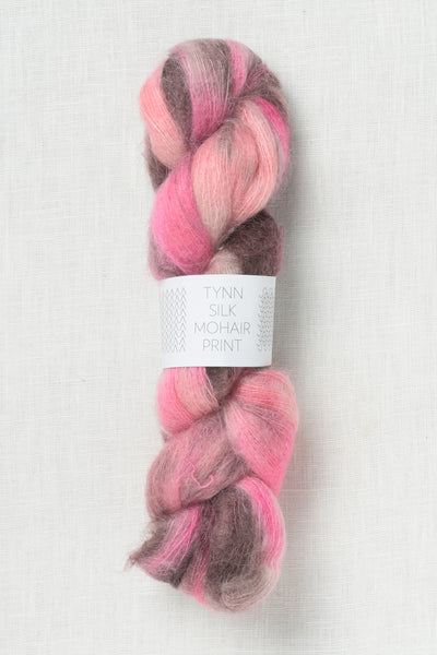 Sandnes Garn Tynn Silk Mohair Print 4700 Pink Berry (Limited Edition)
