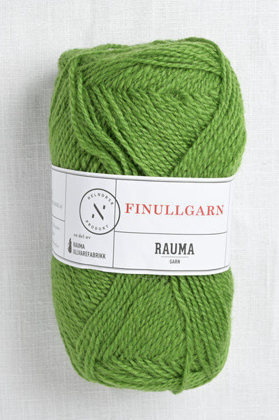 Rauma Finullgarn 458 Bright Green