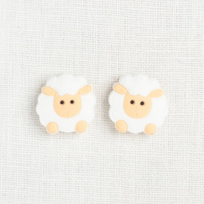 Fox & Pine Stitch Stoppers, White Sheep