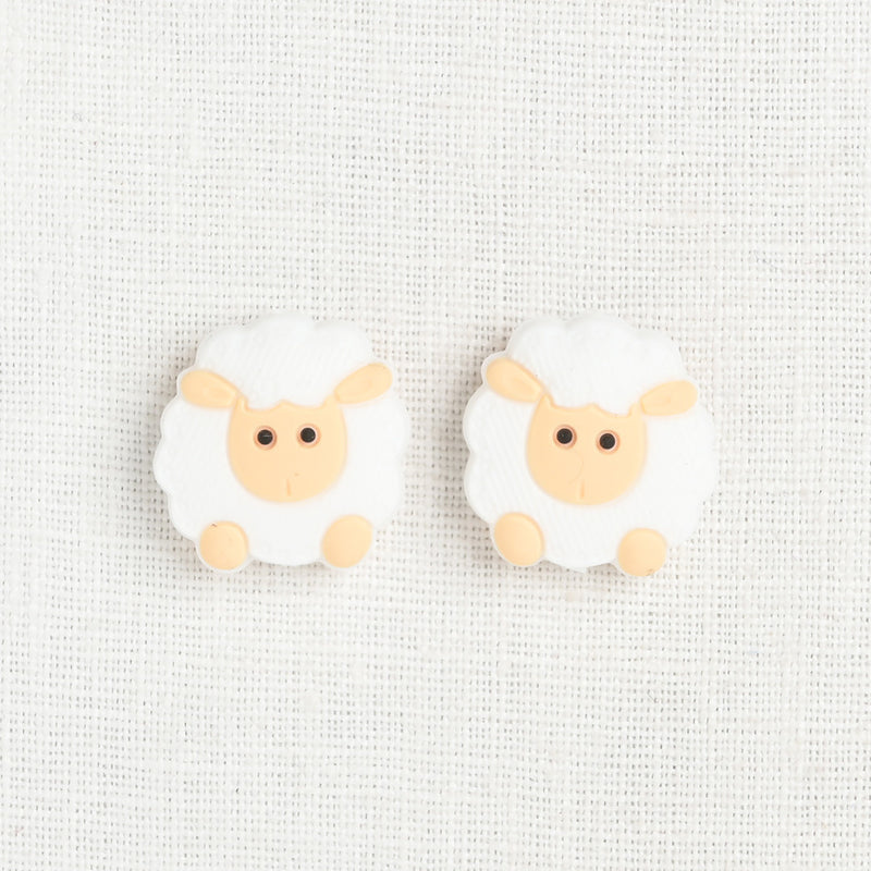 Fox & Pine Stitch Stoppers, White Sheep