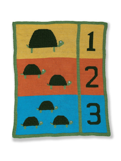 1 + 2 + 3 Turtles Blanket