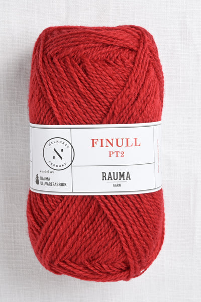 Rauma Finullgarn 0435 Strawberry Red