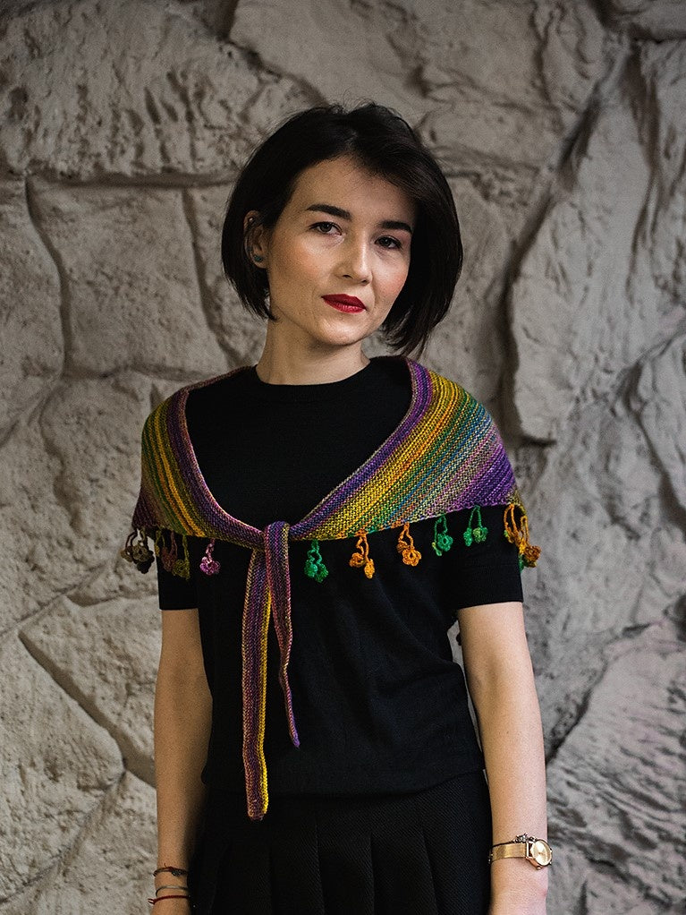 Uneek Desert Flower Shawlette