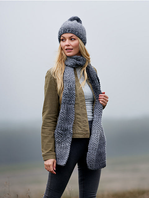 Heather Hat & Scarf