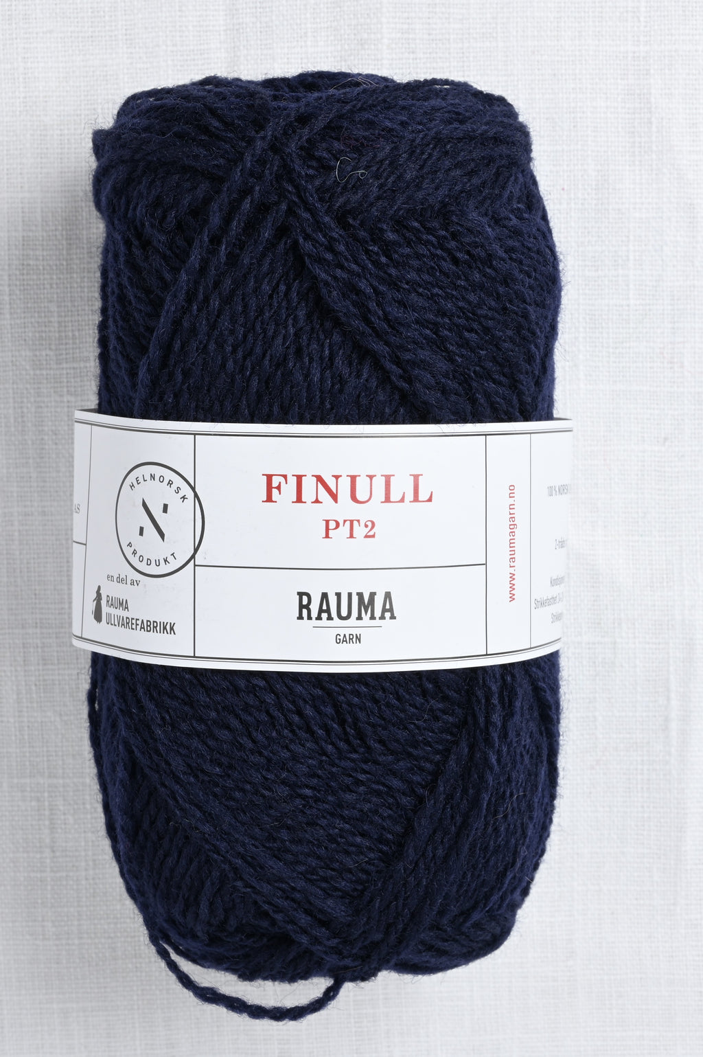 Rauma Finullgarn 0459 Deep Navy Blue