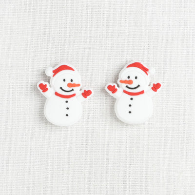 Fox & Pine Stitch Stoppers, Snowmen