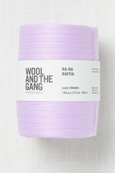 Wool and the Gang Ra-Ra Raffia Lilac Powder