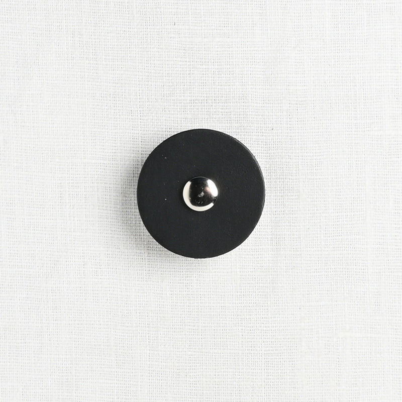 JUL Designs Leather Screw-in Pedestal Button, Medium 1.5"