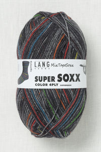 Lang Yarns Super Soxx Color 455 Workout Mix