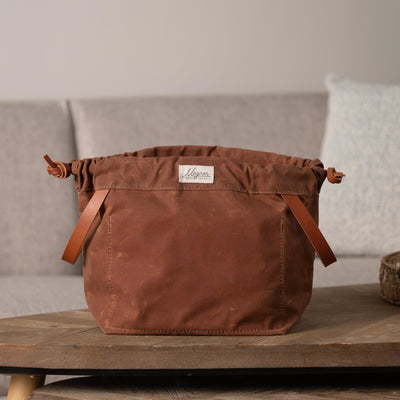 Magner Knitty Gritty Original Project Bag Brushed Brown