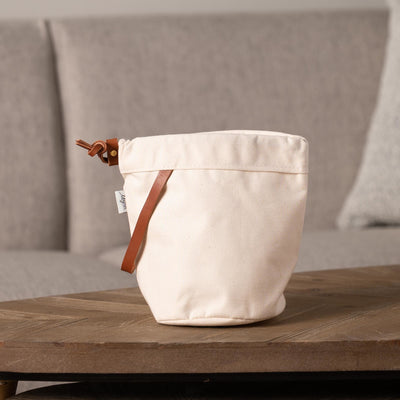 Magner Knitty Gritty Itty Bitty Dry Wax Project Bag Natural