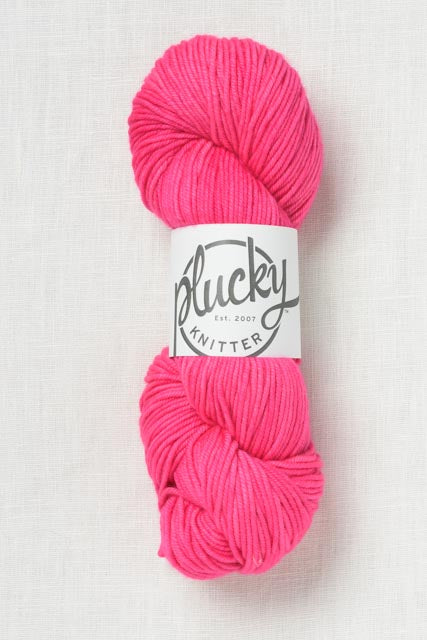 Plucky Knitter Primo Worsted Think Pink