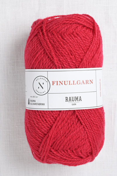 Rauma Finullgarn 439 Rose Red