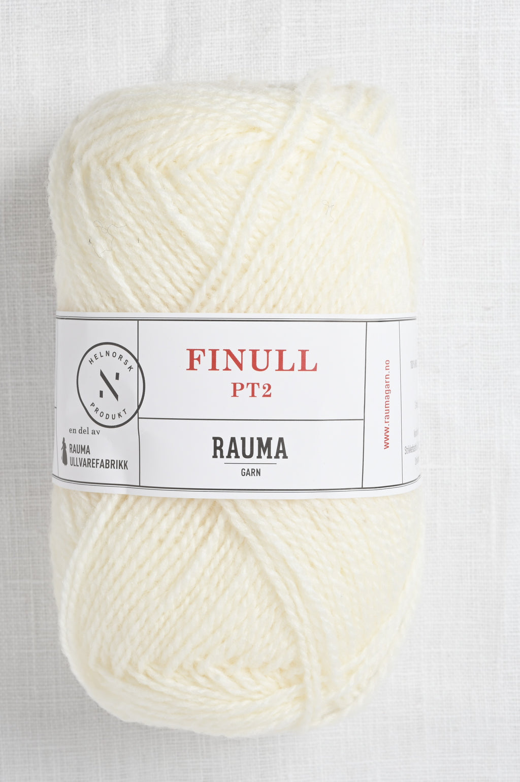 Rauma Finullgarn 0400 White