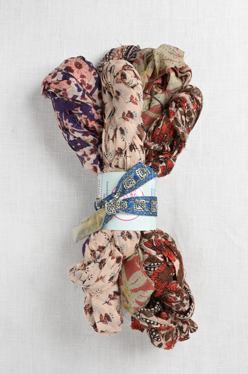 Knit Collage Wildflower Mini Skein Set Blush Happy
