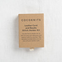 Cocoknits Leather Cord and Needle Stitch Holder Kit - Knitter's Review