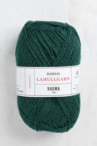 Rauma 2-Ply Lamullgarn 31 Spruce Green