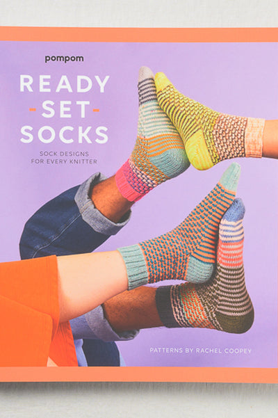 Pompom Ready Set Socks by Rachel Coopey