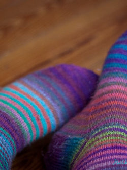 Magic Zauberball Stripe Socks