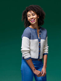 Abi Ribbed Raglan Cardigan