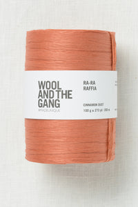 Wool and the Gang Ra-Ra Raffia Cinnamon Dust