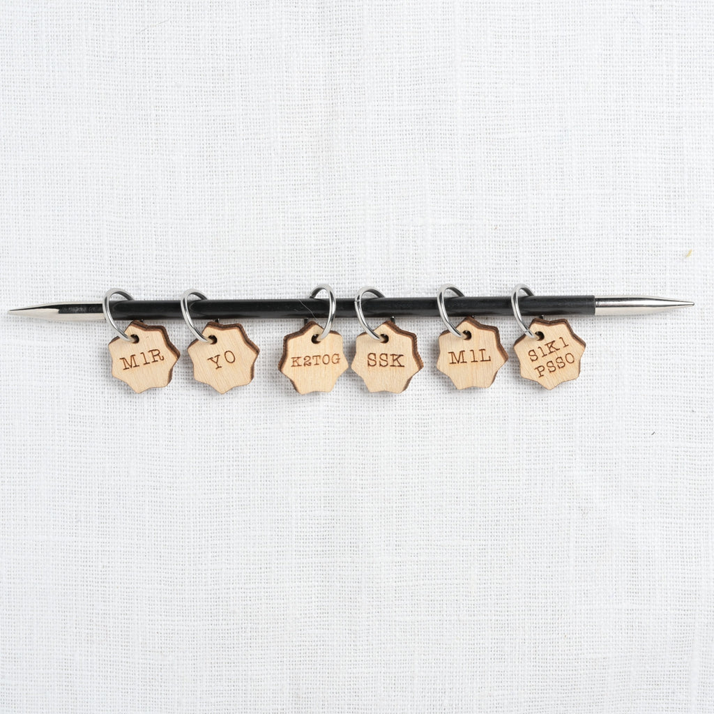 Stitch Markers Make Cables Easier — With Wool