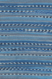 Lang Yarns Merino 200 Bebe Color 333 Blue Grey Colorwork Print swatch