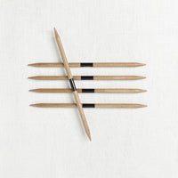 Lykke Umber 6" Double Point Needle Set, US 6-13, Umber Denim Case