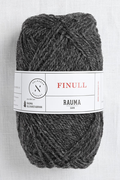 Rauma Finullgarn 0414 Charcoal