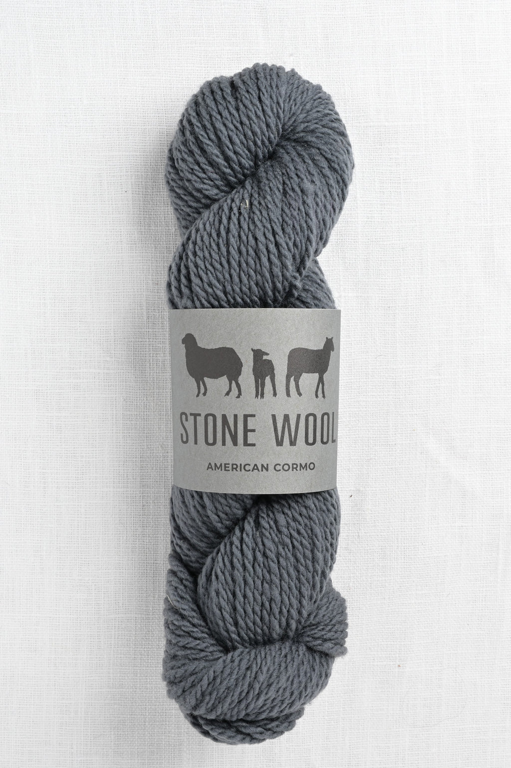 Stone Wool Cormo Shale 03 (50g skein)