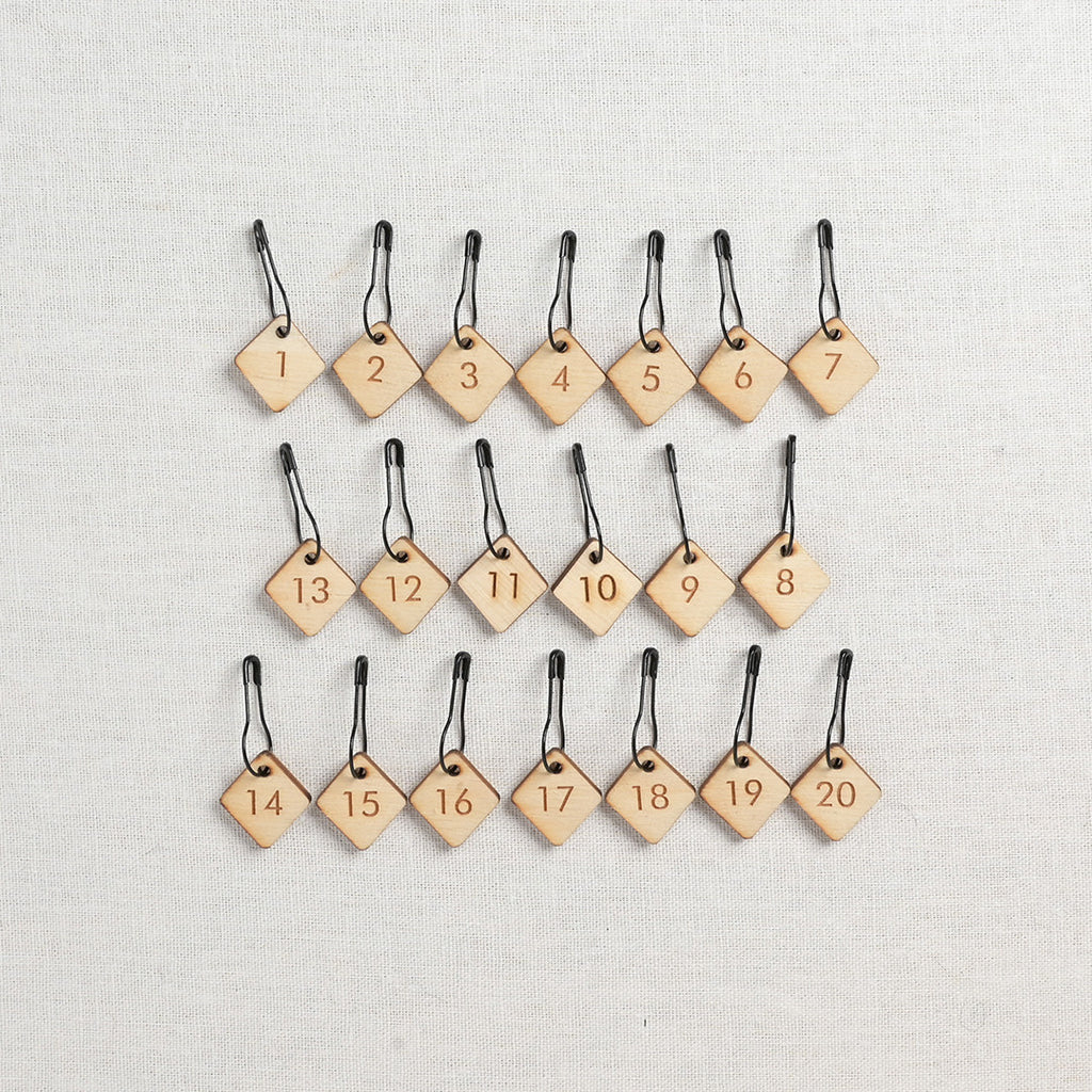 Cast On Counting Numbers Stitch Marker Set – Katrinkles - retail