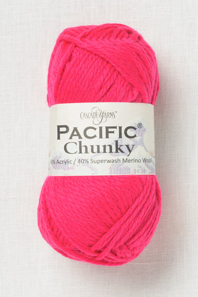 Cascade Pacific Chunky 196 Neon Raspberry