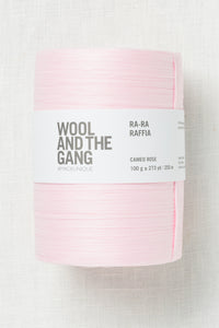 Wool and the Gang Ra-Ra Raffia Cameo Rose