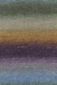 Lang Yarns Merino Plus Color 206 Olive Lilac swatch