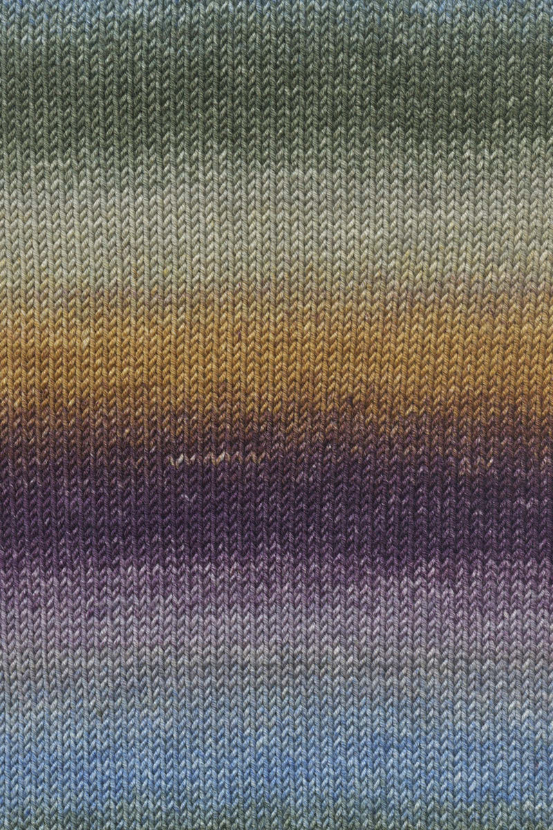 Lang Yarns Merino Plus Color 206 Olive Lilac swatch