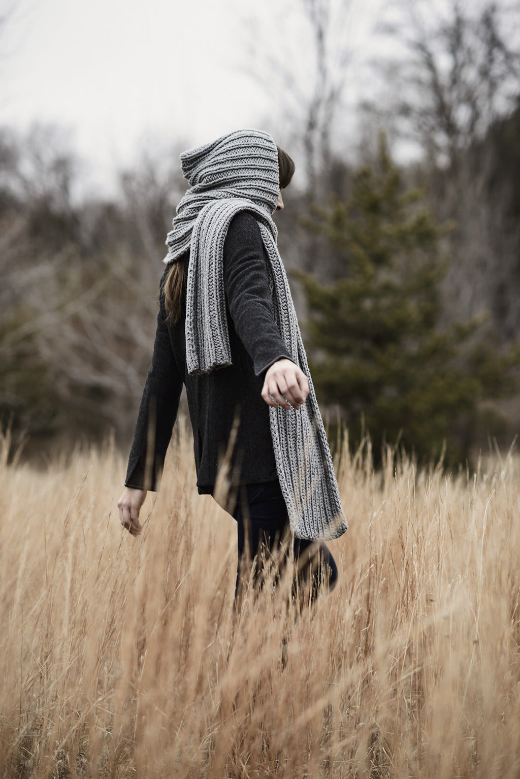 Breezy Point Hood Scarf