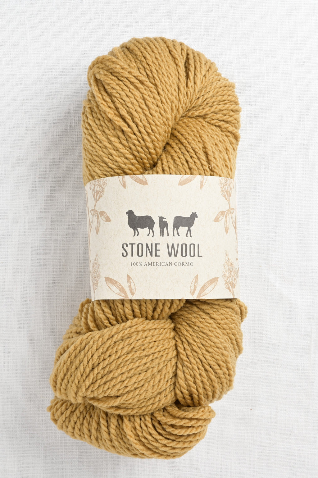 Stone Wool Cormo Tobacco 01 (100g skein)