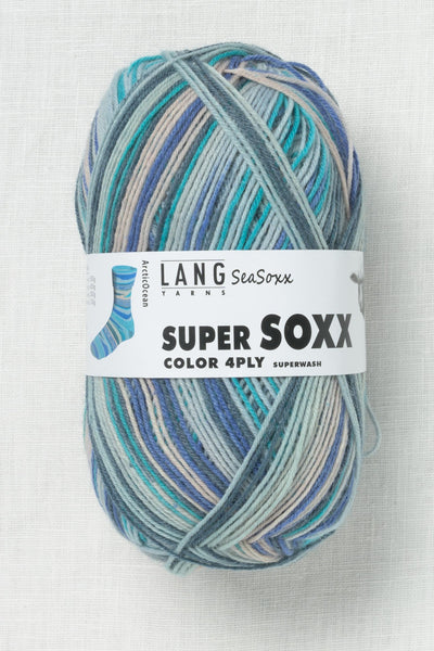 Lang Yarns Super Soxx Color 415 Arctic