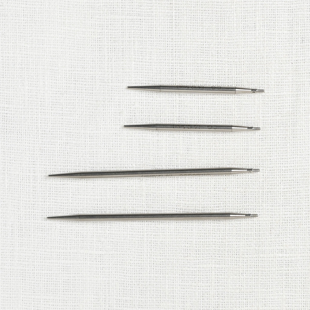 ChiaoGoo Twist Red Lace Interchangeable Needle Set, Shorties 2" & 3" (5, 8 cm), US 0-3 (2-3.25mm)
