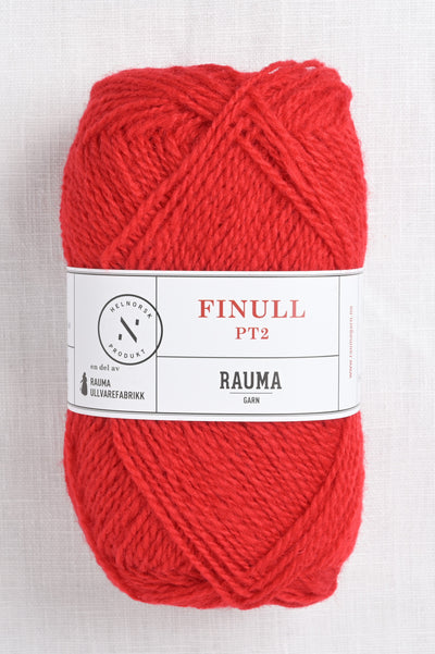 Rauma Finullgarn 0418 Red