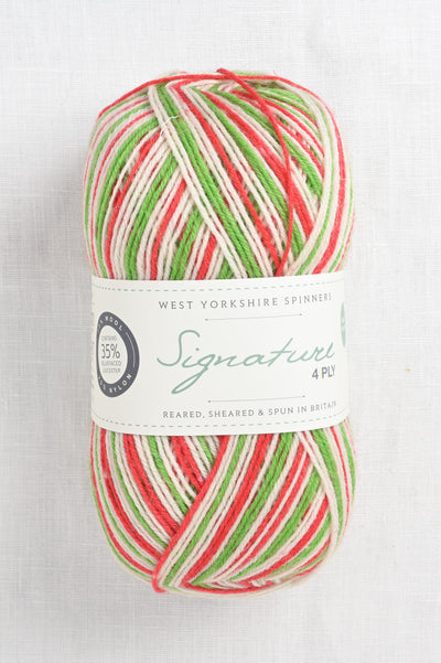 WYS Signature 4 Ply 989 Candy Cane