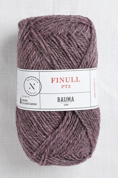 Rauma Finullgarn 4128 Dark Purple Heather