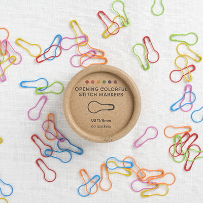 Locking Stitch Markers – Clover – Fiddlehead Yarns