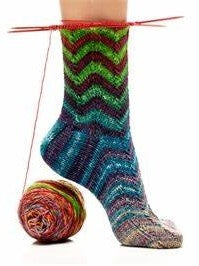 Uneek Chevron Toe Up Sock